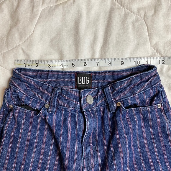 BDG Striped Wide Leg Jean high waist - Picture 4 of 4